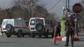 An ambulance was used to transport the explosive.