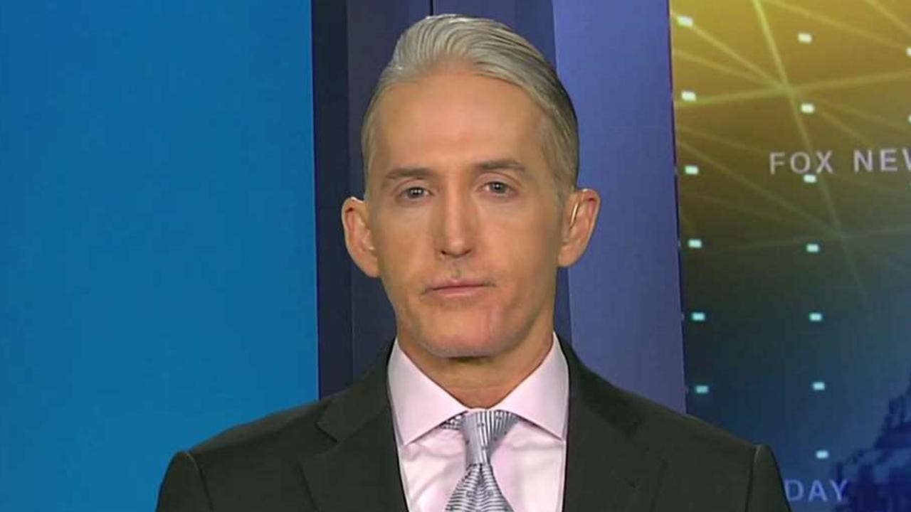 Gowdy: FBI's Strzok, Page should testify to answer allegations, questions about 'secret society'