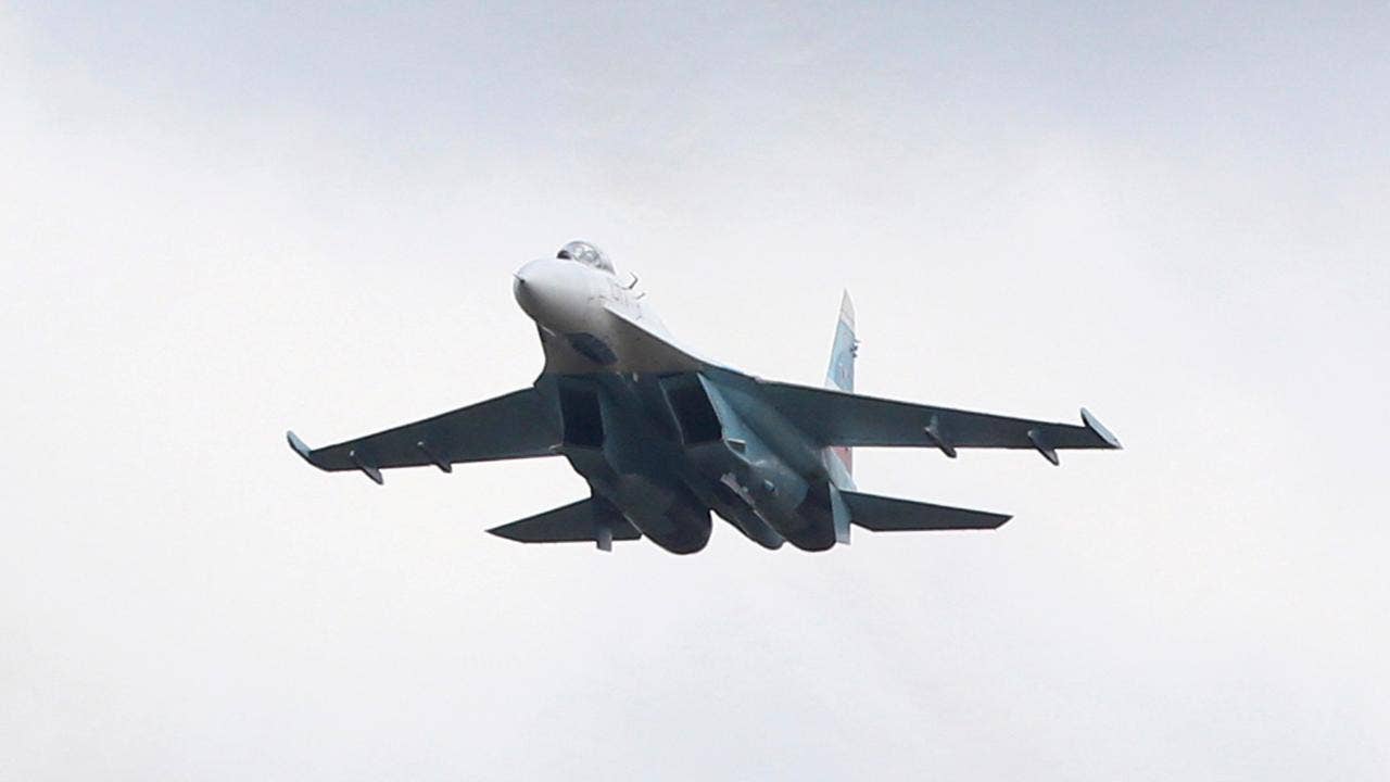 Russian fighter jet buzzes US spy plane in Black Sea, Navy says