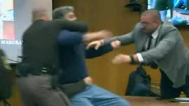 A distraught father who lunged at disgraced USA Gymnastics doctor Larry Nassar in a court proceeding Friday seems to have a lot of support from the public.