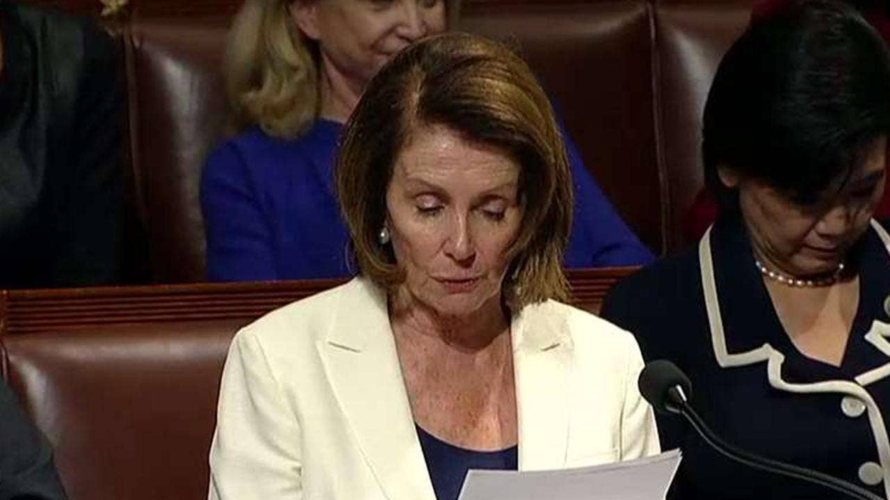 Pelosi-buster: House Democratic leader speaks for record 8 straight hours demanding immigration vote