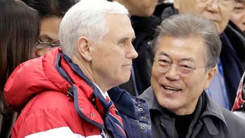 The vice president was assured by the South Korean president that pressure would be maintained on the rogue regime.