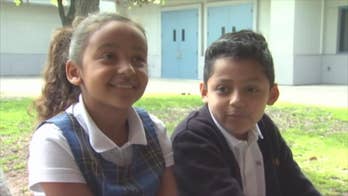 A modern-day Doogie Howser saved the day. 8-year-old Andrew Ramirez didn't hesitate to jump in and perform the Heimlich maneuver on his 7-year-old buddy, Makayla Annis after she started choking on candy during a Valentine's Day party.