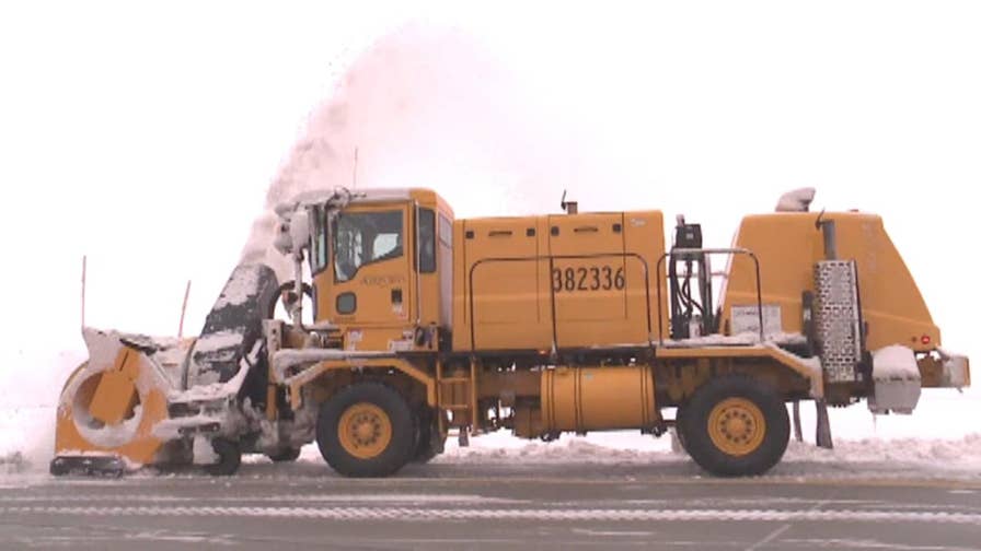 A behind the scenes look at the massive snow-clearing operation at Salt Lake City International Airport.