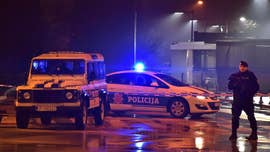 The U.S. Embassy in the Balkan state of Montenegro was attacked by a man armed with a hand grenade, who hurled the explosive at the building before blowing himself up.