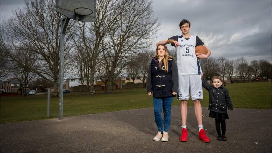 He's 16 and he's gigantic: Meet world's tallest teenager ...