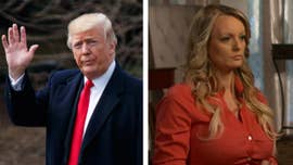 President Trump said Thursday that he did not know about the $130,000 payment made by his attorney Michael Cohen to adult film star Stormy Daniels in the weeks leading up to the 2016 presidential election.