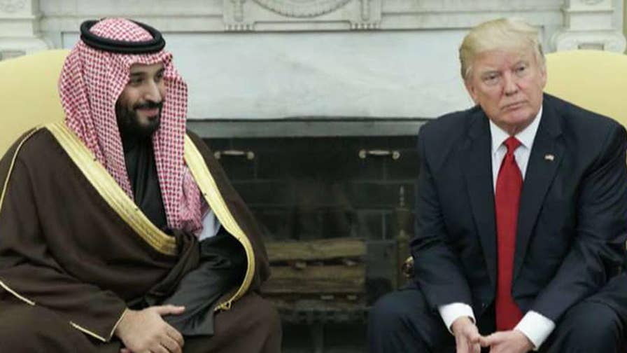 The Saudi crown prince launches a charm offensive and is seen as a change agent. Former Green Beret commander Lt. Col. Michael Waltz and Fox News contributor Ari Fleischer react on 'The Story.'