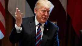 President Trump told reporters Thursday that he wants to send between 2,000 and 4,000 National Guard members to America's southern border.