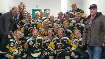 Canadian junior hockey team from Humboldt was traveling to a game when their bus collided with a truck; Bryan Llenas shares an update.
