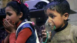 At least 40 people are reported dead in Syria -- including women and children -- after a poison gas attack on a rebel-held town near the capital on Saturday, as the State Department said the reports, if confirmed, would demand "an immediate response."