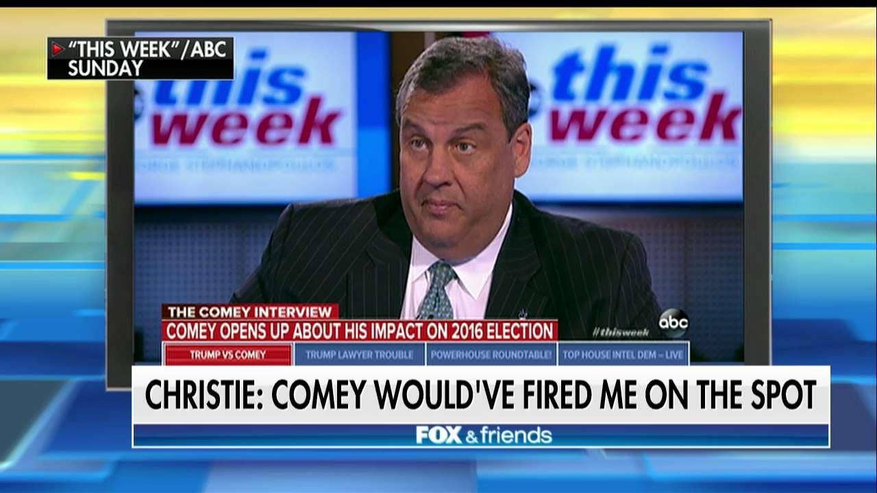 Christie accuses Comey of 'hubris,' making Clinton case decisions based on 'polling'