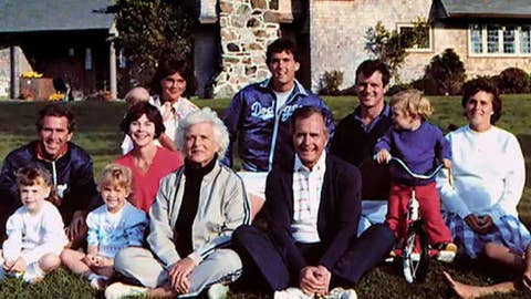 Friends and family celebrate former first lady Barbara Bush