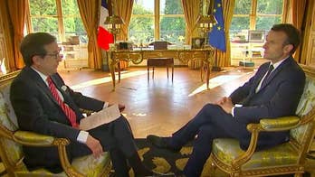 On the eve of his three-day state visit to Washington, Emmanuel Macron sits down with 'Fox News Sunday' anchor Chris Wallace for an exclusive interview.