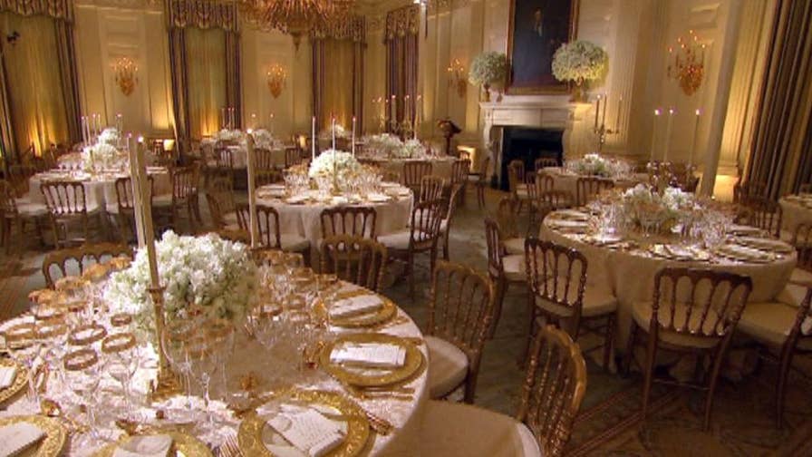 The White House state dinner: Diplomacy through flowers, food and fun