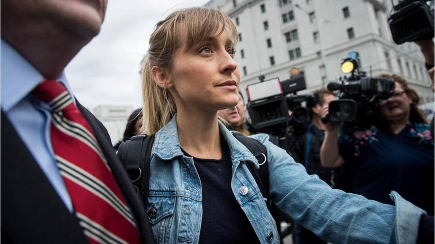 "Smallville" star Allison Mack faces 15 years to life in prison If she is convicted for conspiracy to commit forced labor and sex trafficking. She was released from federal custody on $5 million dollars bail.