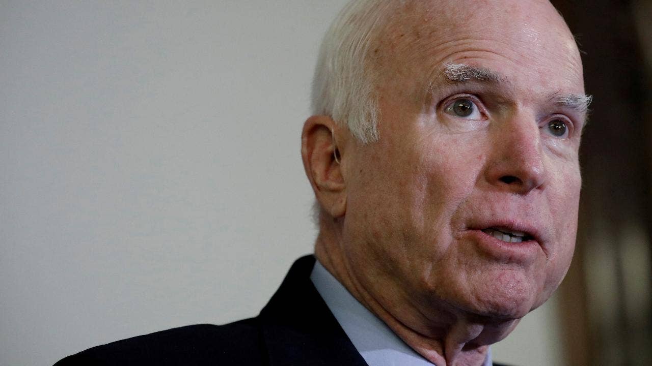 McCain holds 'Skywalker' presence over Capitol Hill, despite being ill, thousands of miles away