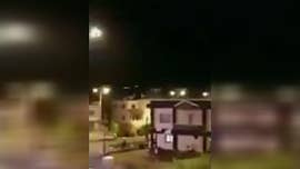 Iranian forces based in Syria fired approximately 20 rockets toward Israeli positions in the Golan Heights, triggering a retaliatory bombardment that rocked Syria's capital late into the night Wednesday.