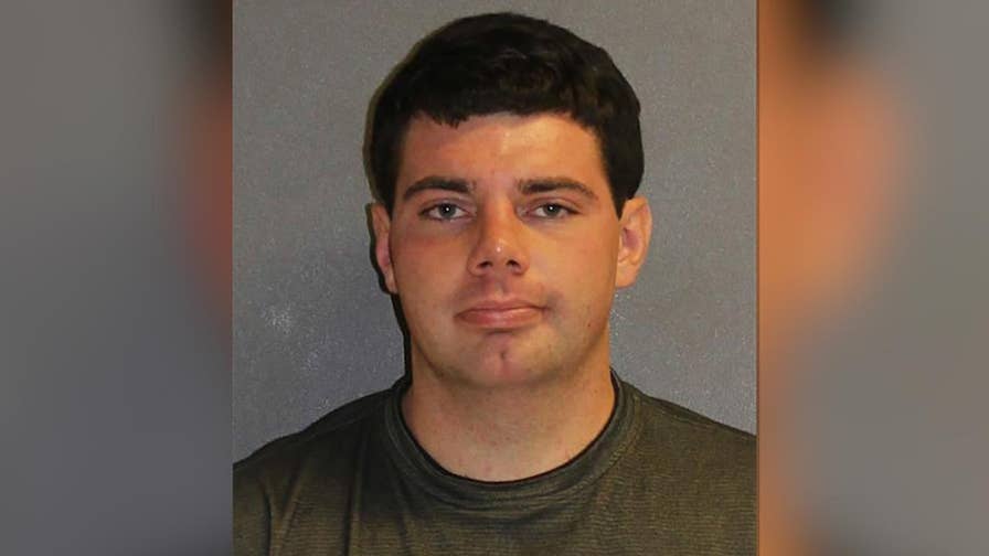 A man identified as John Greenwood has been arrested after stripping down and issuing a bomb threat that forced the evacuation of 200 passengers from Daytona Beach International Airport.