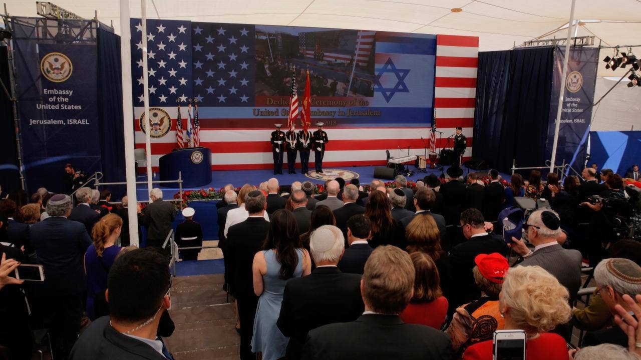 US opens embassy in Jerusalem, recognizing city as &lsquo;true capital&rsquo; of Israel