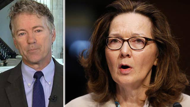 Sen. Paul on opposition to Haspel, White House leaks