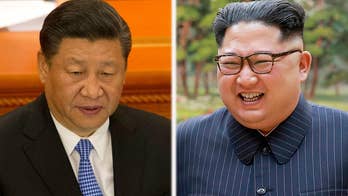 As Chinese President Xi greeted a visiting North Korean delegation, the North Korean ally urged Pyongyang not to give up on the talks; senior foreign affairs correspondent Greg Palkot reports from London.