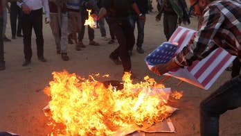 Palestinian students at school run by the United Nations Relief and Works Agency were allegedly encouraged to take part in border demonstrations; reaction from Republican Congressman Doug Lamborn on 'Fox News @ Night.'