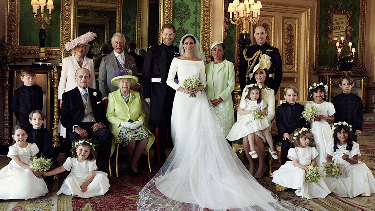 Meghan Markle, Prince Harry release official royal wedding photos