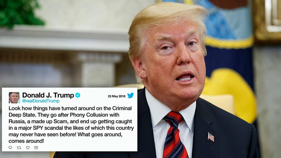 President Trump: 'Spygate' could be one of the biggest political scandals in history. Kevin Corke reports from the White House.
