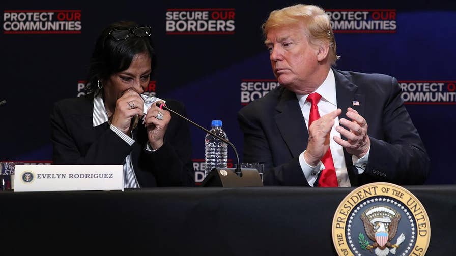 President Trump participated in a discussion on combating MS-13 in Long Island, New York; the Nassau County police PBA president reacts on 'The Story.'