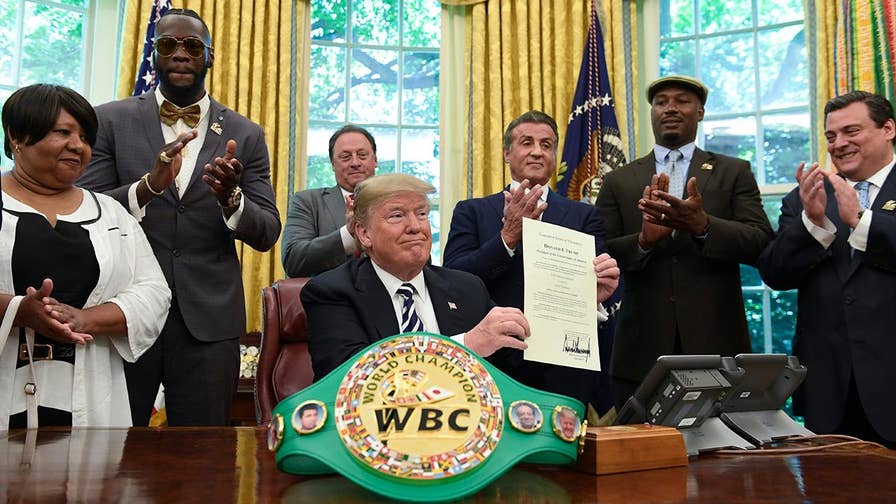Trump issued an executive grant of clemency to John Arthur 'Jack' Johnson, the first African American heavyweight champion of the world, for a Mann Act conviction.