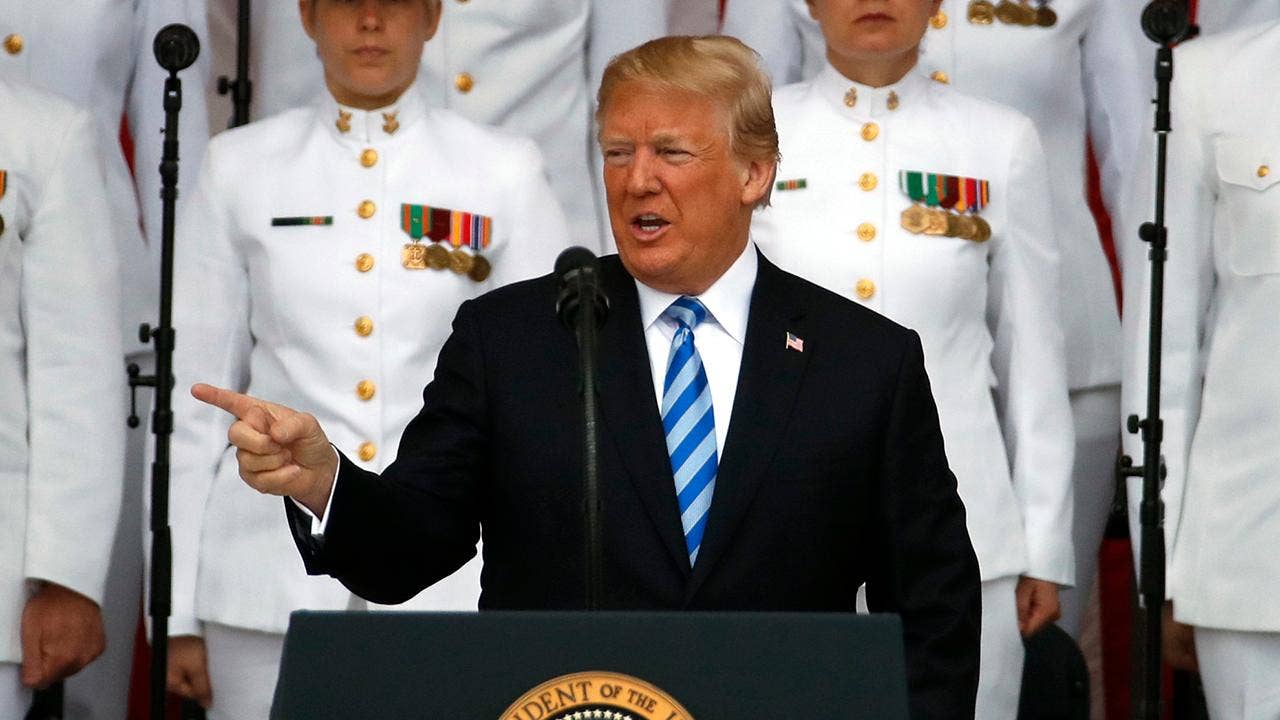 Trump vows 'We will never forget our heroes'