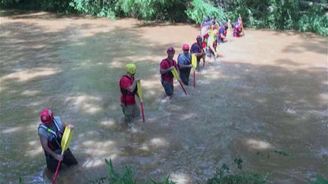 Georgia teenagers missing after being swept away in swollen creek