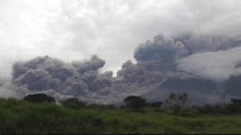 At least seven people have been killed and 20 others injured in Guatemala as a volcano near the country's capital city has erupted for the second time this year.