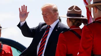 French President Emanuel Macron suggests 'G7' could function as 'G6' without the U.S.; Kevin Corke reports from Quebec City, Canada.