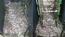 A hungry rat was found dead after eating its way through an ATM. When inspecting a broken-down machine, officials found the dead rat and 1.3 million rupees ($18,500) in chewed-up currency.