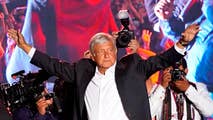 The frontrunner is Andres Manuel Lopez Obrador, or AMLO, a far-left populist whose campaign is sweeping Mexico; William La Jeunesse reports from Mexico City.