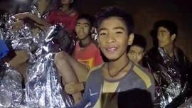 “Don’t blame yourself,” one of the parents of the 12 young soccer players who have been trapped in a cave in northern Thailand for two weeks has written to the boys’ coach.