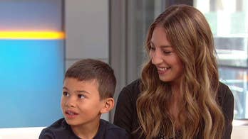 Madden and his mother discuss the 6-year-old's love of geography on 'Fox & Friends.'