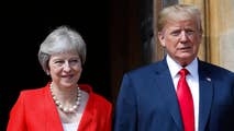 Trump offered a suggestion to May's Brexit problem.