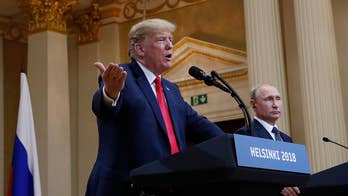 Critics pounce after Trump appears to take Russian President Putin's side in the argument over whether Russia interfered in the 2016 election; chief White House correspondent John Roberts reports from Helsinki.