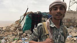 A scattered array of soldiers, their weather-worn faces signaling the toll of war, make their way along a narrow, winding dirt track across the serrated terrain of Nihm Mountain to hunt enemy hideouts, just 13 miles east of the Houthi-controlled center of Yemen's Sana’a city.
