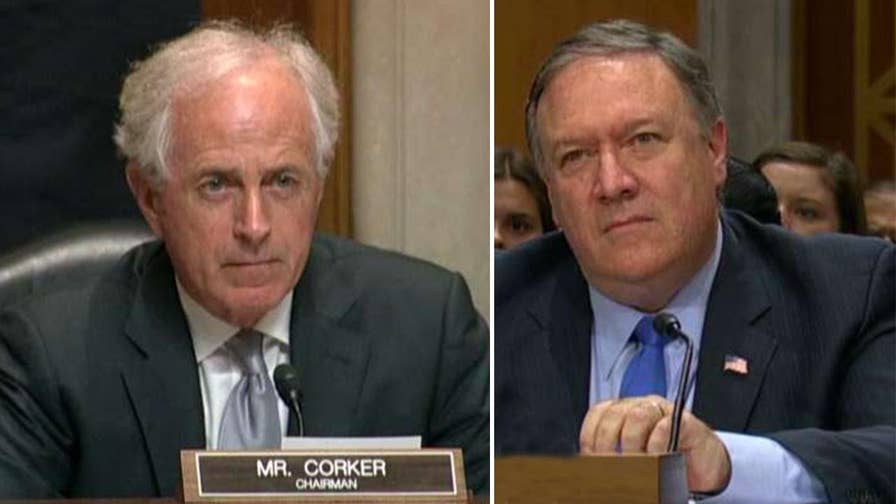 Secretary of State Pompeo defends the Trump administration after Senator Corker questions the motivations behind the president's public statements.