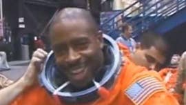 Former astronaut Leland Melvin tweeted that he saw something "organic/alien like floating out of the payload bay" during his time on the space shuttle Atlantis.