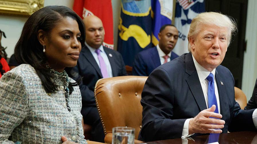 Image result for trump and Omarosa Manigault Newman