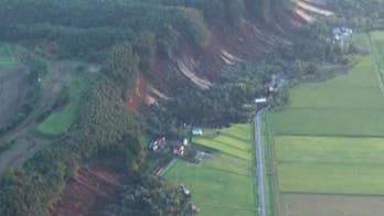 Earthquakes slam Japan 20 minutes apart, days after deadly typhoon.