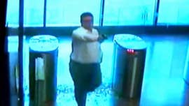 The Cincinnati Police Department released footage of the man suspected of shooting and killing three people on Thursday in an office building.