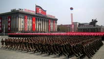 National Day celebrations included a big military parade, but no display of long-range ballistic missiles; Greg Palkot reports from Seoul, South Korea.