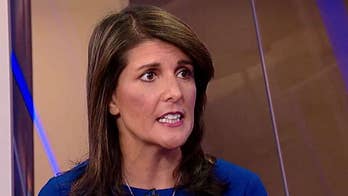 U.S. Ambassador to the United Nations Nikki Haley warns against use of chemical weapons in Syria.