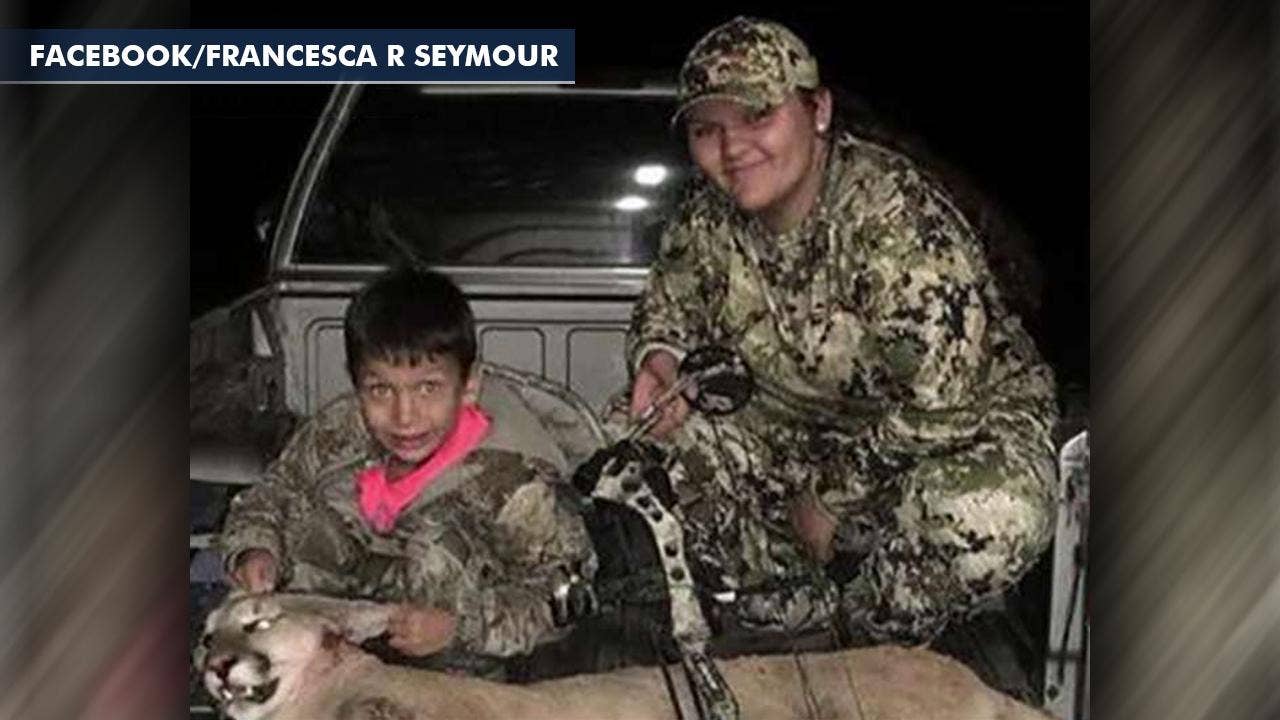 Teen fires arrow at cougar, saving life of her 6-year-old brother